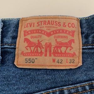 LEVI STRAUSS 550 JEANS